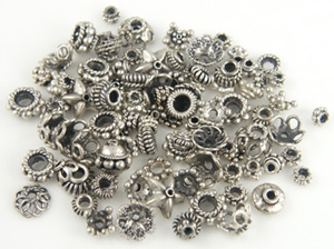 sterling silver bali beads mix of beads