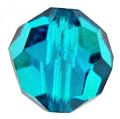 Swarovski Crystal Bead 5000 Blue Zircon