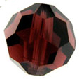 Swarosvki Round Crystal Bead 5000 Burgundy